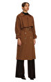 Lanil Design Kahverengi Trençkot