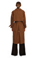 Lanil Design Kahverengi Trençkot