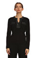 Christina Paris Siyah Bluz 