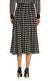 Derhy Kazayağı Desenli Etek