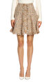 Kadın Adelina Boucle Clarise Renkli Mini Etek