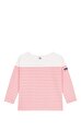 Çizgili Pamuklu Çocuk Bluz