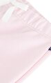 Düz Pamuklu Bebek Pembe Eşofman Altı