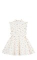 Çiçek Baskılı Kolsuz Pamuklu Çocuk Elbise