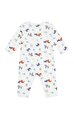 Ayaksız Köpek Baskılı Pamuklu Bebek Pijama Tulum