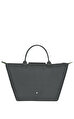 Longchamp Le Pliage Green Koyu Gri El Çantası M