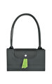 Longchamp Le Pliage Green Gri Çanta M